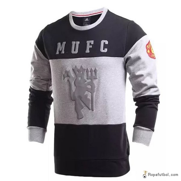 Sudadera De Training Manchester United 2016/17 Gris